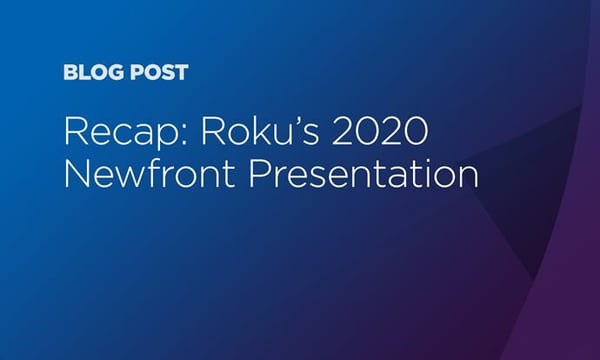 Highlights: Roku's 2020 Newfront Presentation