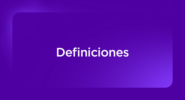 Definiciones