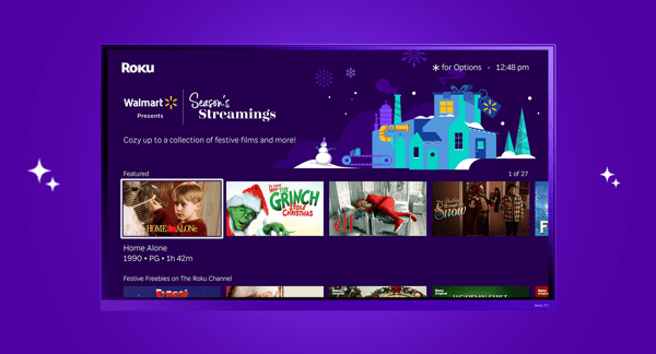 Unwrap holiday success with branded discovery destinations on Roku