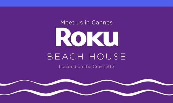 Roku Beach House returns to Cannes Lions 2023