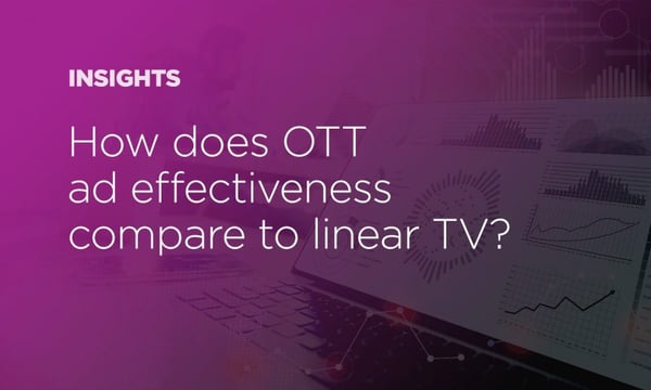 How Does OTT Ad Effectiveness Compare to Linear TV?