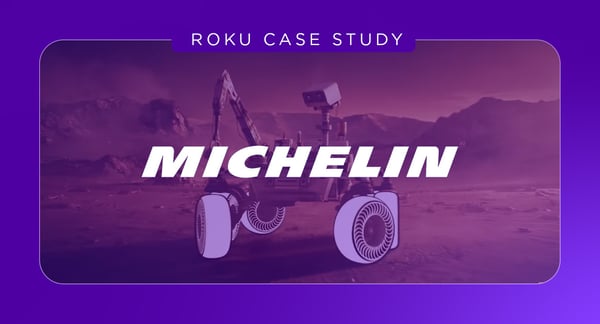Michelin finds traction with Roku Home Screen Ads
